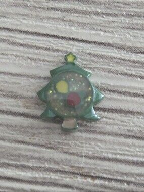 🦉HTF Christmas Tree Snowglobe Charm